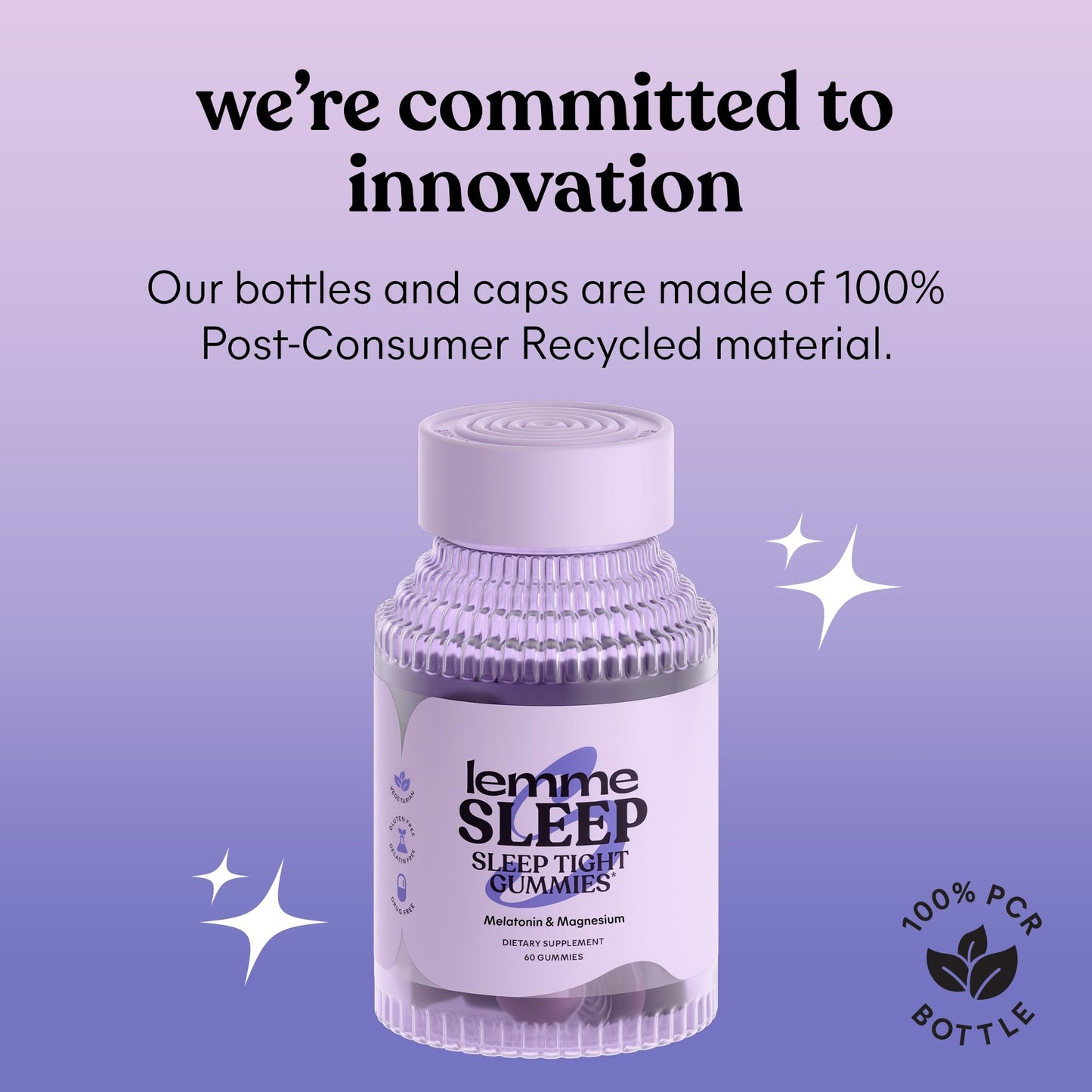 Lemme Sleep Gummies with 5mg Melatonin, Elderberry, Magnesium, L-Theanine, Chamomile and Lavender, Drug-Free Nighttime Sleep Aid, - Maple Wellness Supplements