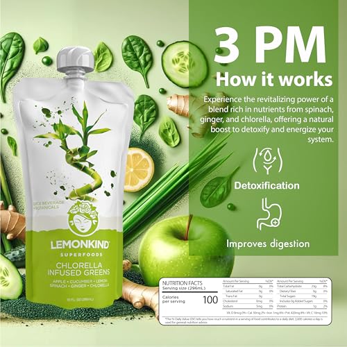 LEMONKIND 1-Day CORE Colon Juice Cleanse: Detoxing, Weight Loss Support, Boost - Maple Wellness Supplements