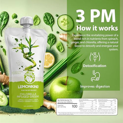 LEMONKIND 1-Day CORE Colon Juice Cleanse: Detoxing, Weight Loss Support, Boost - Maple Wellness Supplements