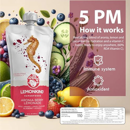 LEMONKIND 1-Day CORE Colon Juice Cleanse: Detoxing, Weight Loss Support, Boost - Maple Wellness Supplements