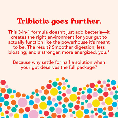 Let Loose Daily Tribiotic Pills - Probiotics, Prebiotics, and Postbiotics to Feed Your Microbiome and Support Smooth Daily Digestion, Gut Health, Gut Lining Repair for Women and Men, 30 Capsules - Maple Wellness Supplements