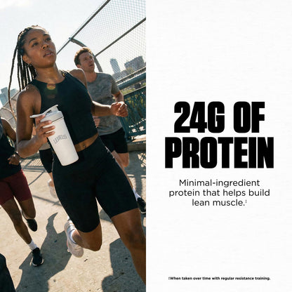 Levels Grass Fed Whey Protein Powder, No Artificials, 24G of Protein, Vanilla Bean, 1LB - Maple Wellness Supplements