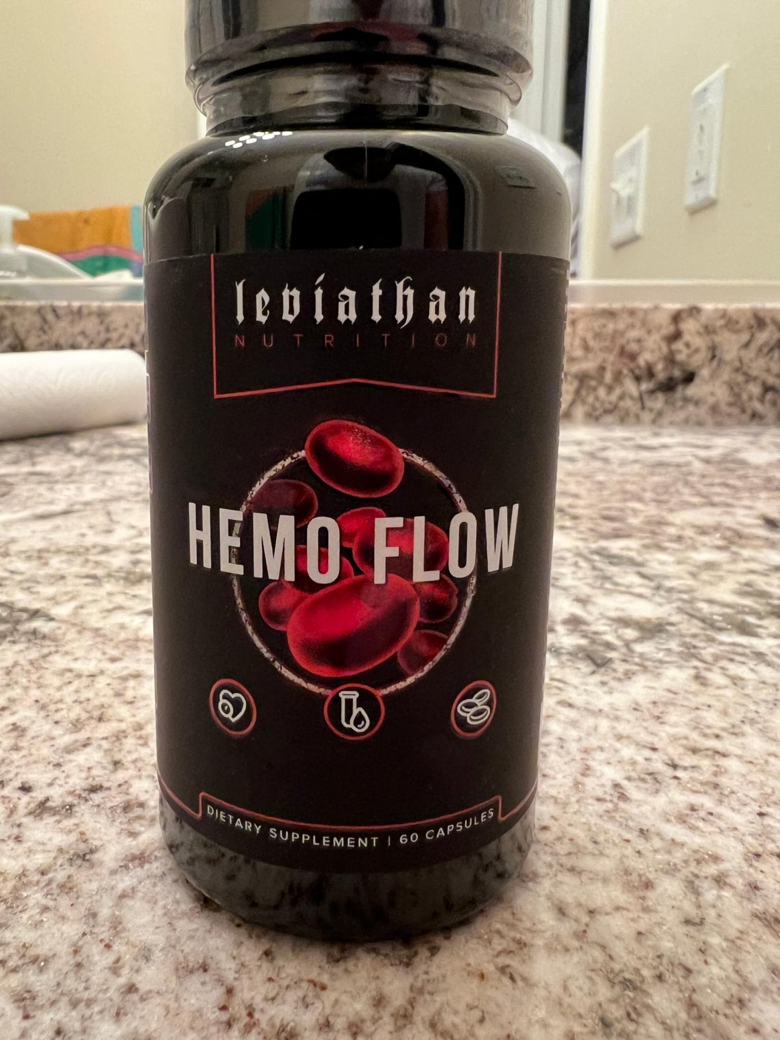 Leviathan Nutrition Hemo Flow | Supplement with Nattokinase for Nitric Oxide - Maple Wellness Supplements