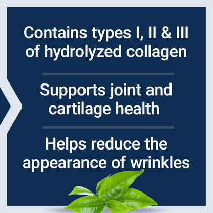 Life Extension Collagen Peptides for Skin & Joints, Collagen Types I, II & III in an Easy-Mix Powder, Gluten Free, Non-GMO, net Weight 343 Grams - Maple Wellness Supplements