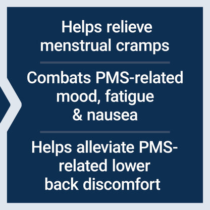 Life Extension Daily PMS Relief, Menstrual Comfort Supplement, PMS-Related Cramps, Lower Back discomfort, Mood, Ginger, Magnesium, B6, Gluten-Free, Non-GMO, 60 Capsules - Maple Wellness Supplements