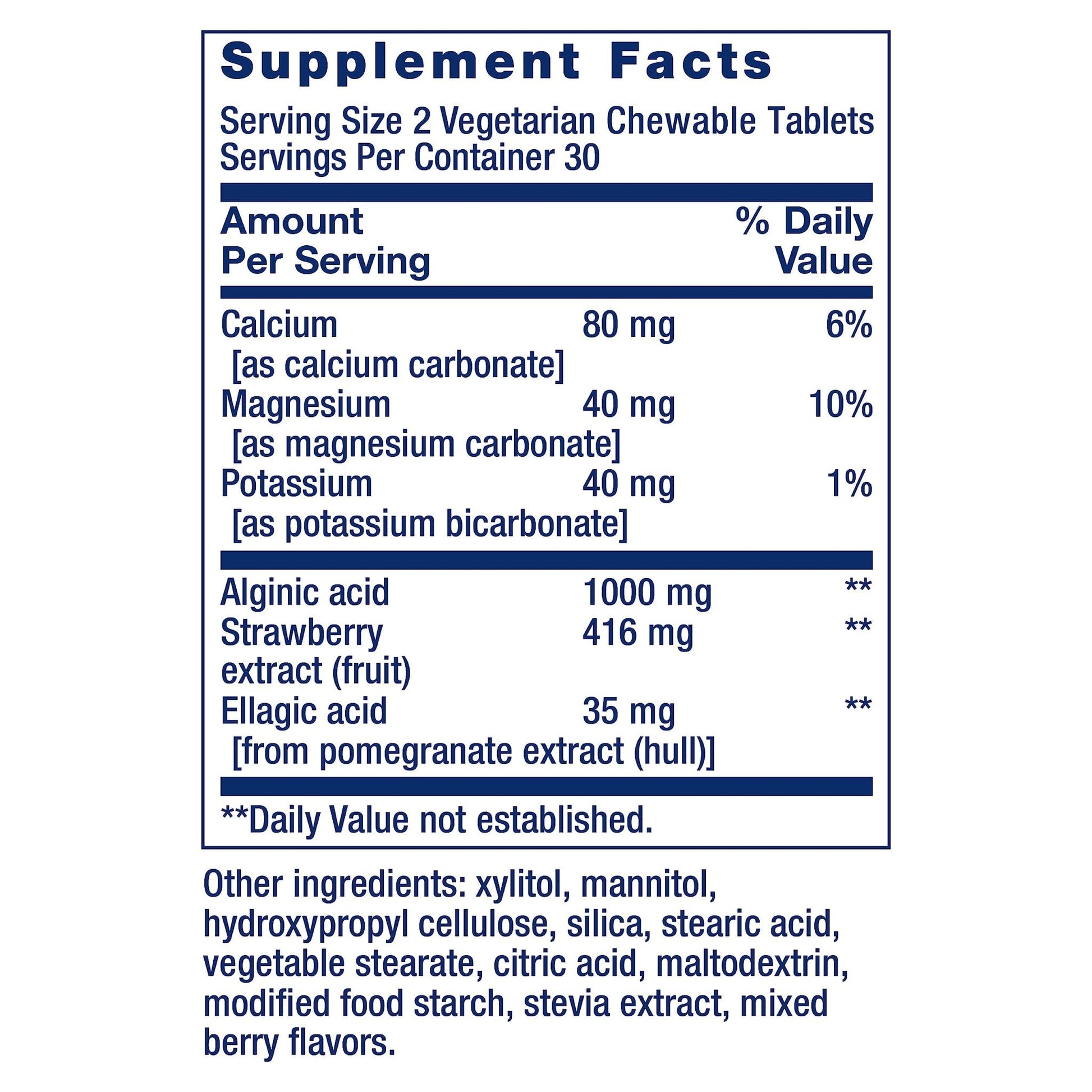 Life Extension Esophageal Guardian, alginic Acid, Potassium Bicarbonate, get Long-Lasting Relief from gastric Distress, Vegetarian, Non-GMO - Maple Wellness Supplements