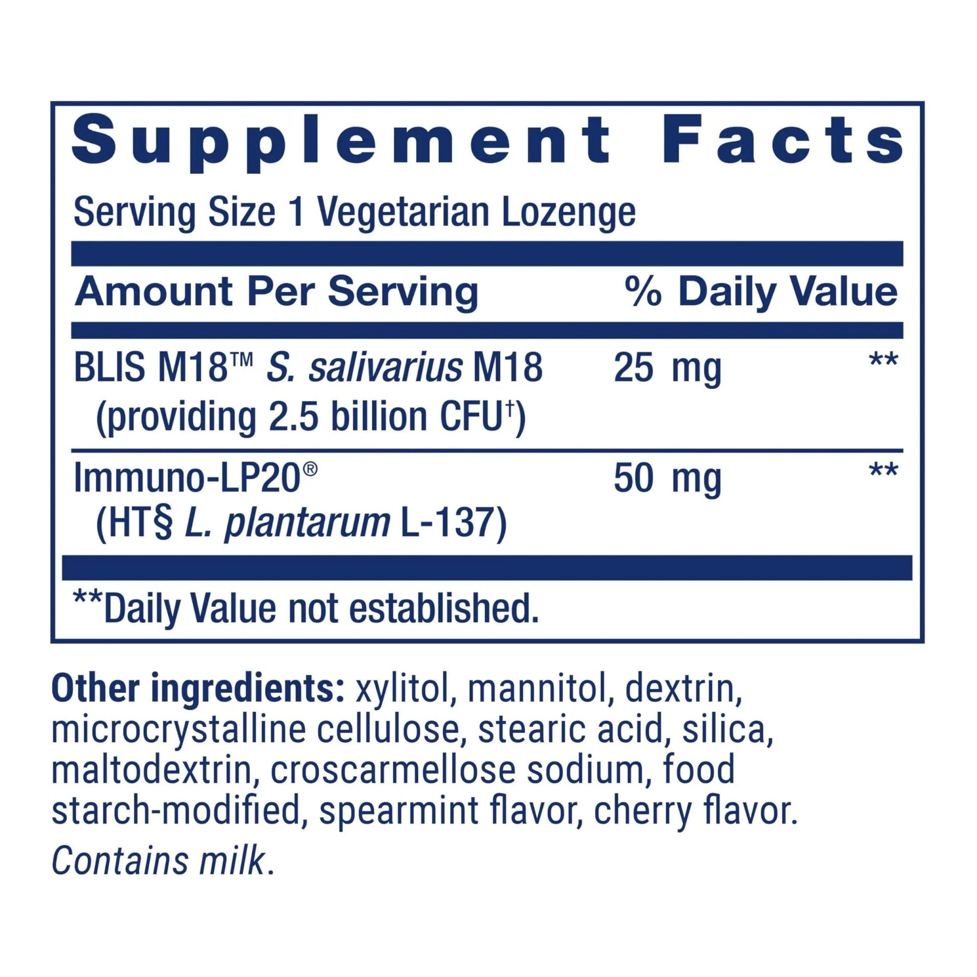 Life Extension FLORASSIST® Probiotic Oral Hygiene, Oral probiotic for Teeth and Gums, pH Levels, Dental Hygiene, Immune Support, BLIS M18™, Once Daily, Gluten Free, Vegetarian, 30 lozenges - Maple Wellness Supplements