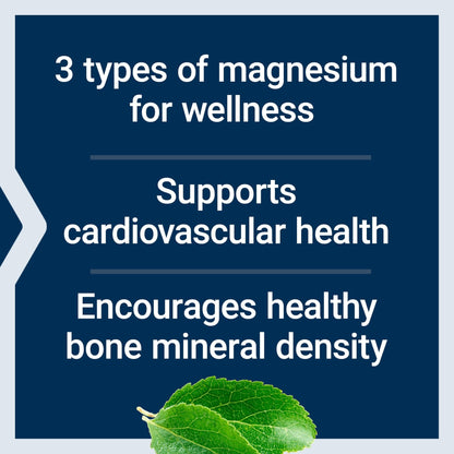 Life Extension Magnesium Caps, 500 mg, Magnesium Oxide, Citrate, and Succinate, Heart Health, Healthy Bones, Metabolism Support, 100 Vegetarian Capsules - Maple Wellness Supplements