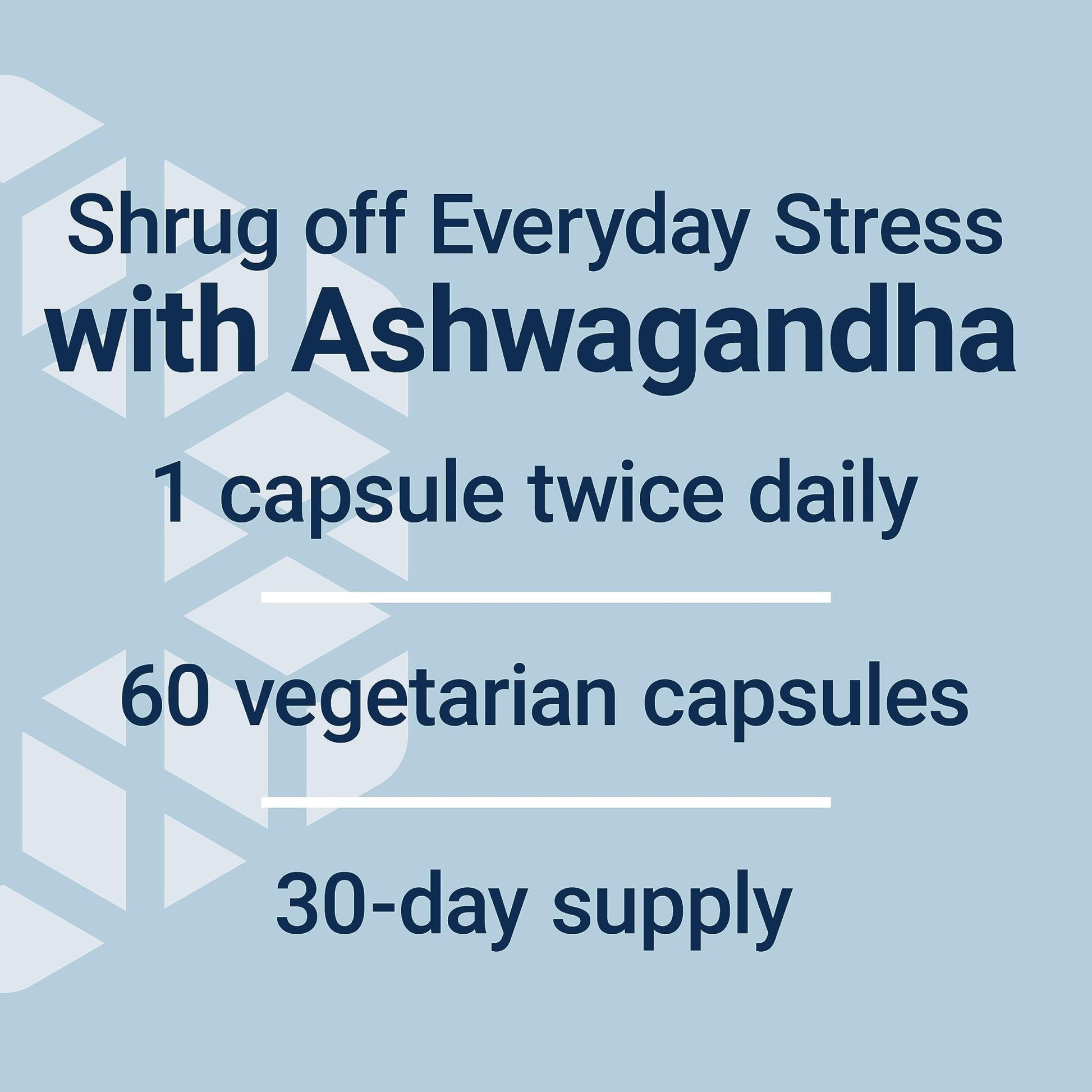 Life Extension Optimized Ashwagandha - Stress Management Supplement for a Healthy Stress Response, Focus, Memory, Stress Relief - Vegetarian, Gluten-Free, Non-GMO, 60 Capsules - Maple Wellness Supplements