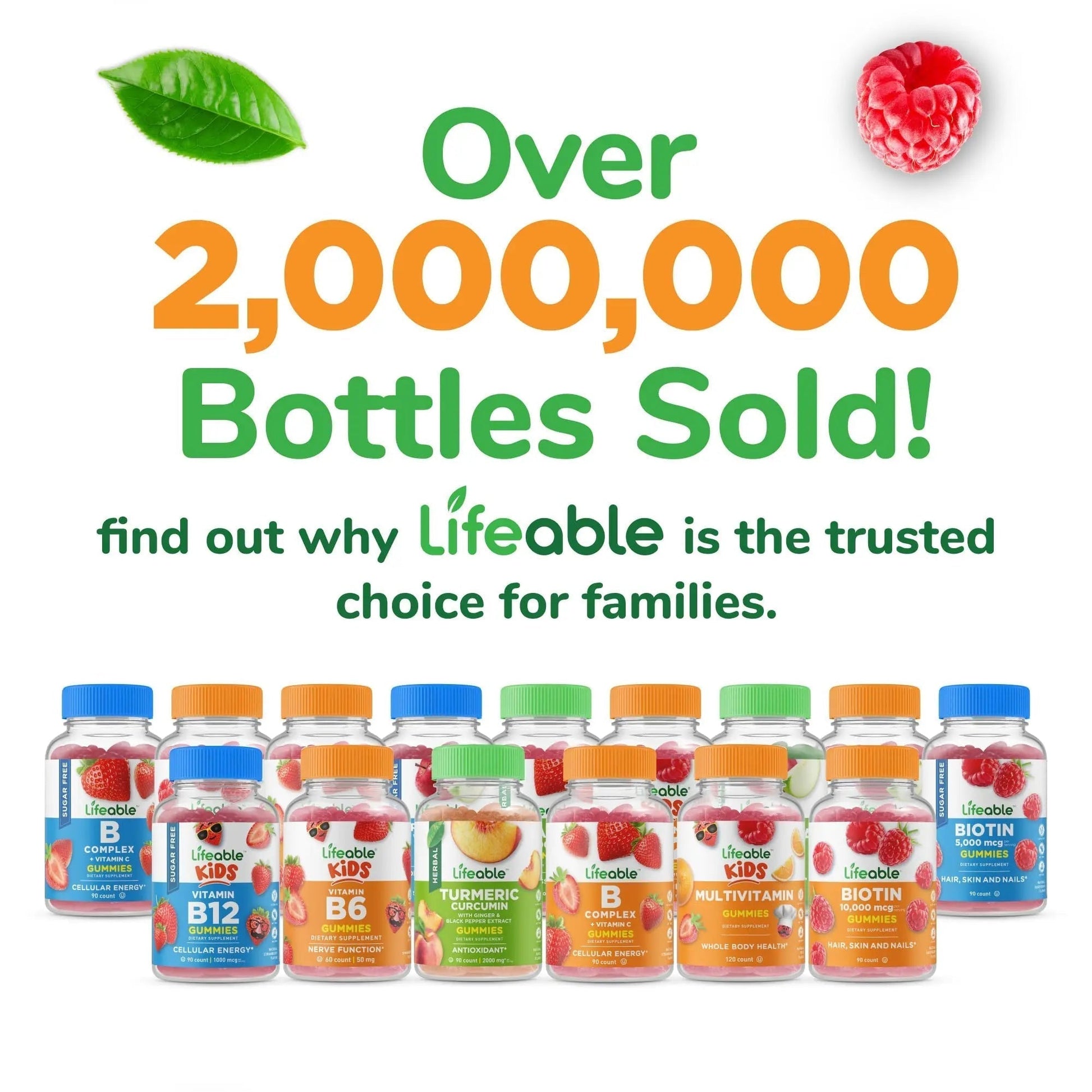 Lifeable Sugar Free Multivitamin for Men Gummies | with Iron and 18 Essential Vitamins and Minerals | Sugar Free Vitamins | 90 Gummies - Maple Wellness Supplements