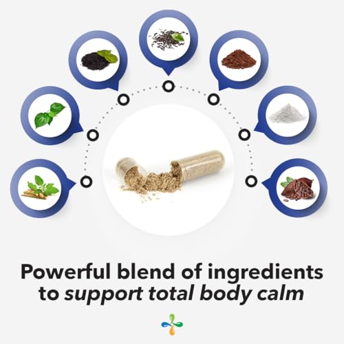 LifeSeasons Anxie-T - Stress Relief Supplement - Supports Mood & Mental Focus - Feel Calm and Relaxed - Eases Tension & Nervousness - Ashwagandha - Maple Wellness Supplements