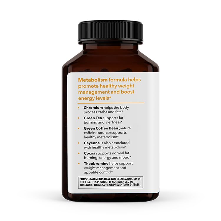 LifeSeasons - Metabolism - Weight Control Support and Energy Booster Supplement - Maple Wellness Supplements