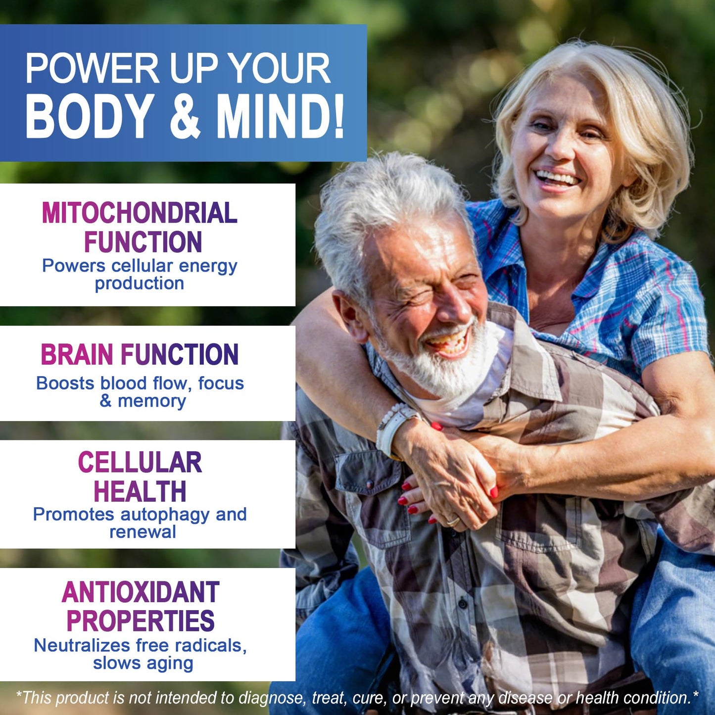 LILICARE Advanced 12mg Methylene Blue Softgels for Humans | Upgraded Brain & Cellular Energy Supplement with CoQ10, NR & ALA | High Absorption Formula, Non-GMO, Mitochondrial & ATP Support, 120 Cts - Maple Wellness Supplements