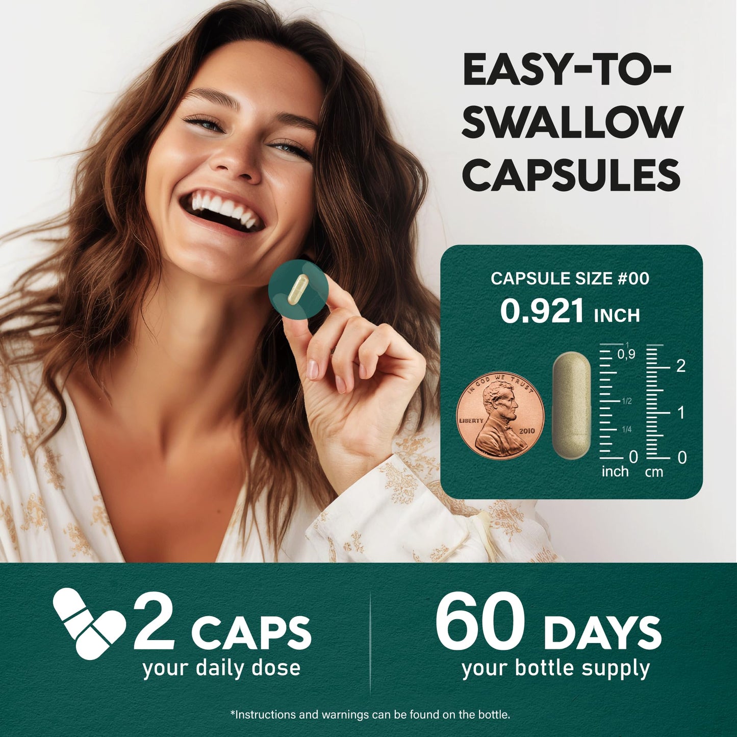 Lions Mane Supplement Capsules - Organic Lions Mane - Made in USA - Fruiting Bodies Extract - 1200 mg, 25% Polysaccharides - Memory & Focus Support - Maple Wellness Supplements