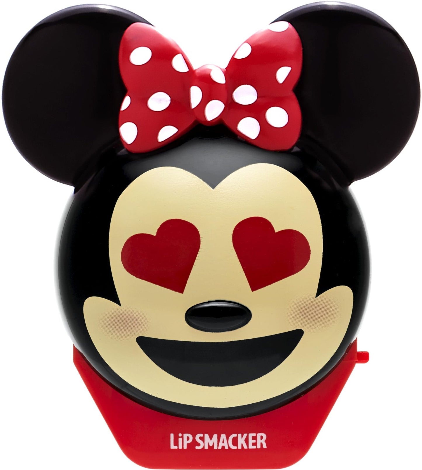 Lip Smacker Disney Minnie Mouse Emoji Lip Balm, Strawberry Lemonade Flavored, Clear, For Kids - Maple Wellness Supplements
