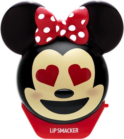 Lip Smacker Disney Minnie Mouse Emoji Lip Balm, Strawberry Lemonade Flavored, Clear, For Kids - Maple Wellness Supplements