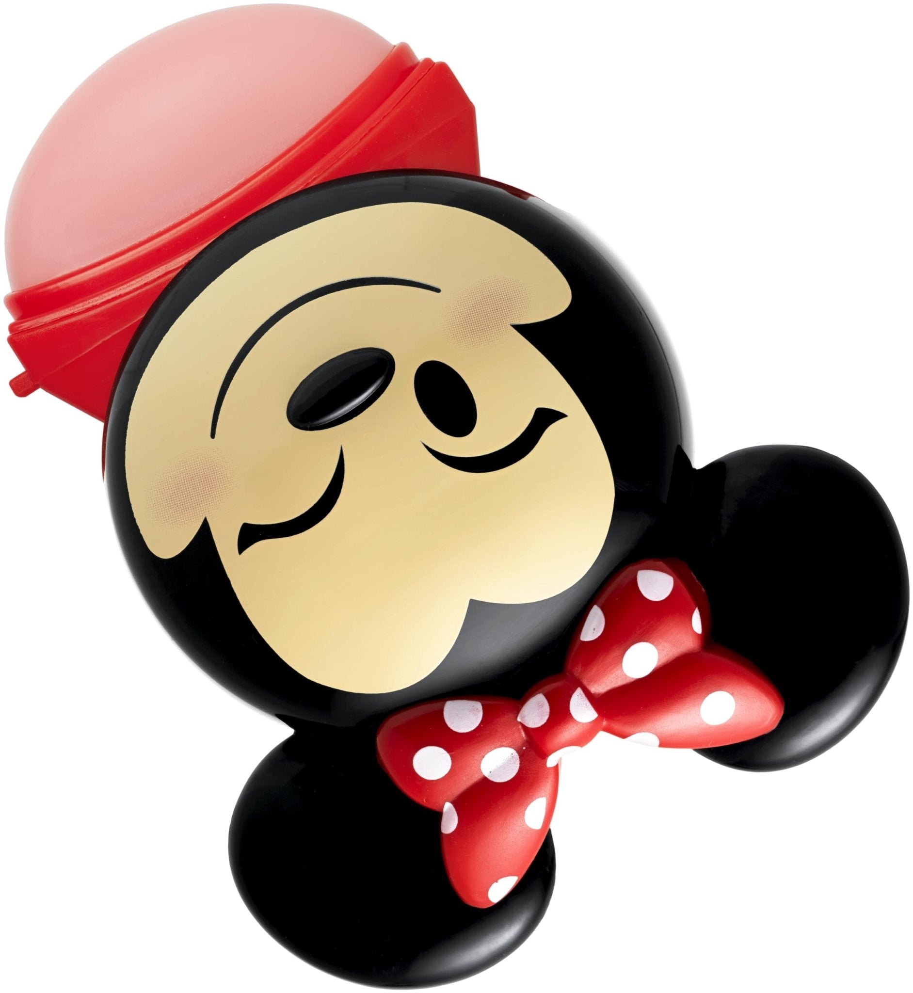 Lip Smacker Disney Minnie Mouse Emoji Lip Balm, Strawberry Lemonade Flavored, Clear, For Kids - Maple Wellness Supplements
