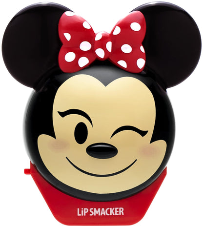 Lip Smacker Disney Minnie Mouse Emoji Lip Balm, Strawberry Lemonade Flavored, Clear, For Kids - Maple Wellness Supplements