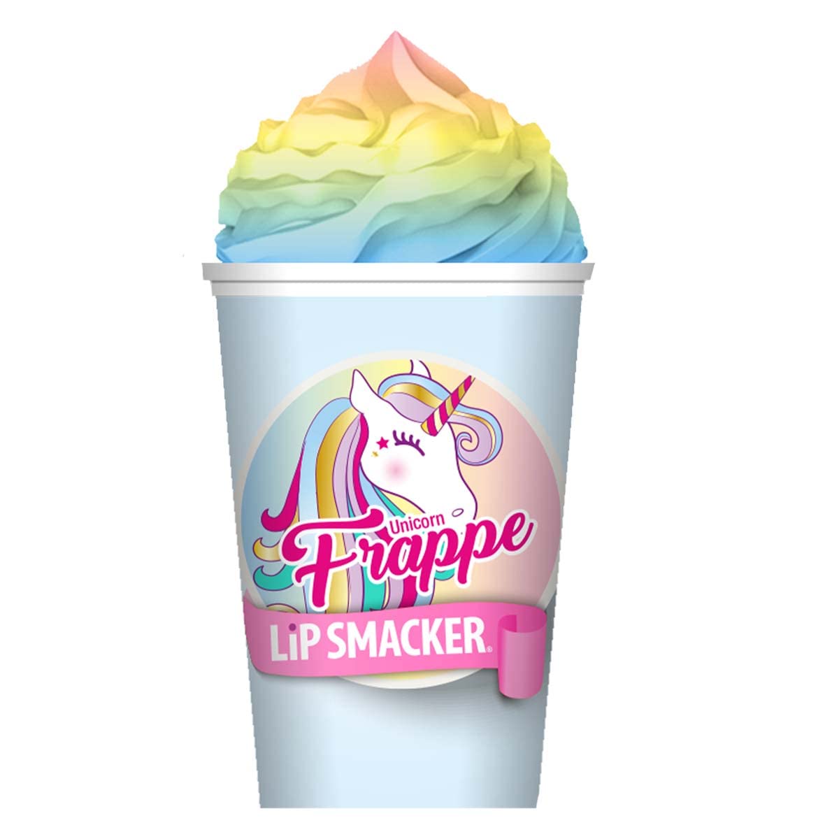 Lip Smacker Frappe Cup Lip Balm, Moisturizing, Soothing Fun Tasty Flavors - Unicorn - Maple Wellness Supplements