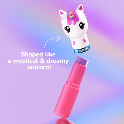 Lip Smacker Lippy Pals Unicorn, Flavored Moisturizing & Smoothing Soft Shine Lip Balm, Hydrating & Protecting Fun Tasty Flavors, Cruelty-Free & Vegan - Unicorn Magic - Maple Wellness Supplements