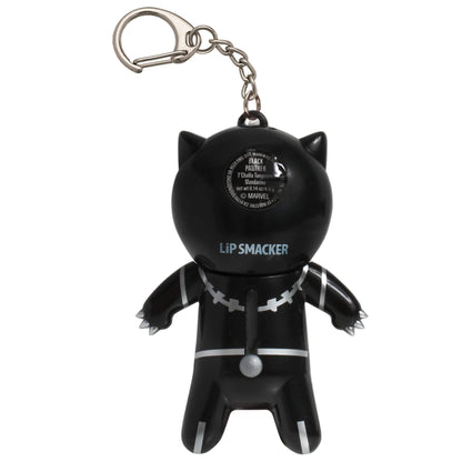 Lip Smacker Marvel Lip Balm Keychain, Clear & Glossy, Fun & Giftable, Cruelty Free - Black Panther - Maple Wellness Supplements