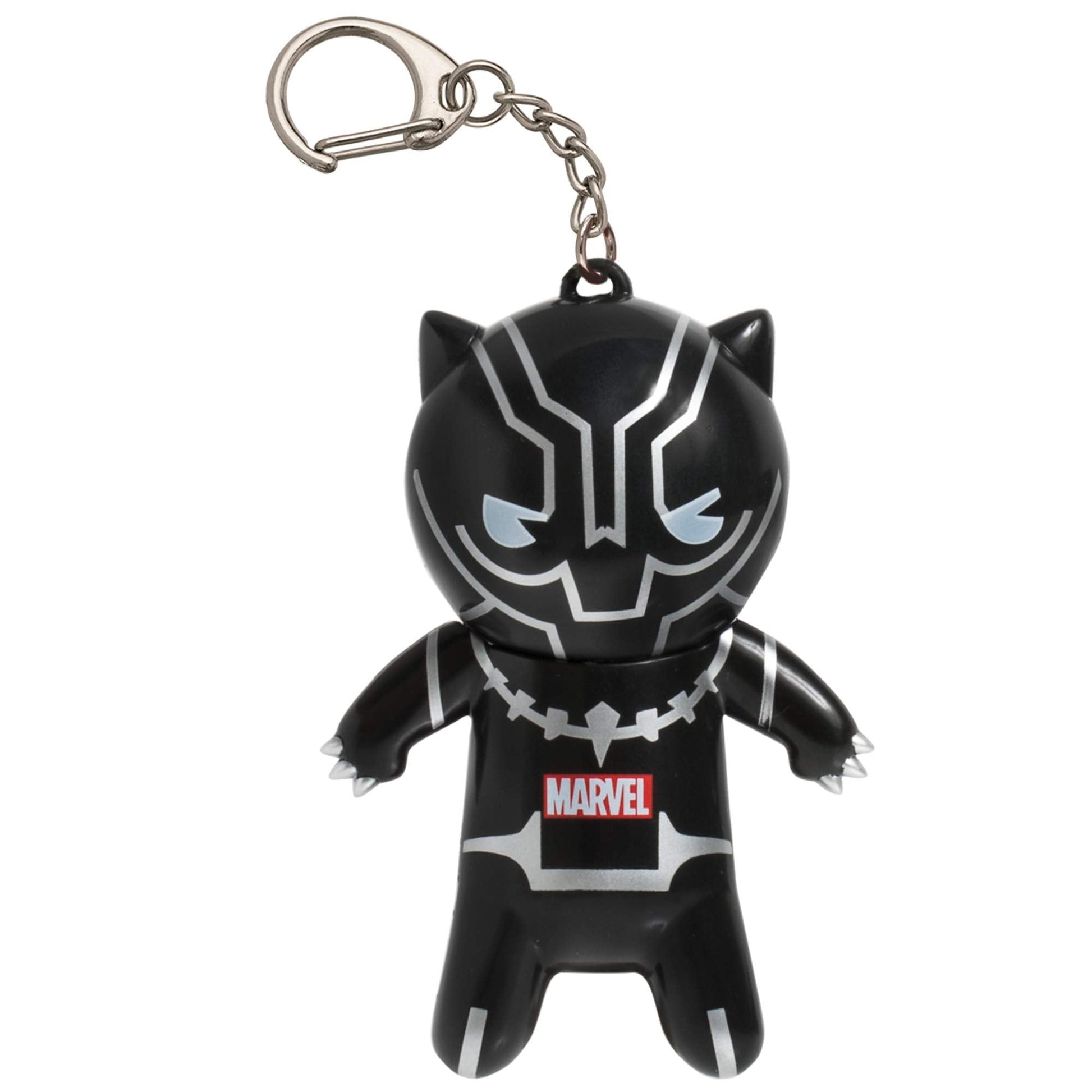 Lip Smacker Marvel Lip Balm Keychain, Clear & Glossy, Fun & Giftable, Cruelty Free - Black Panther - Maple Wellness Supplements