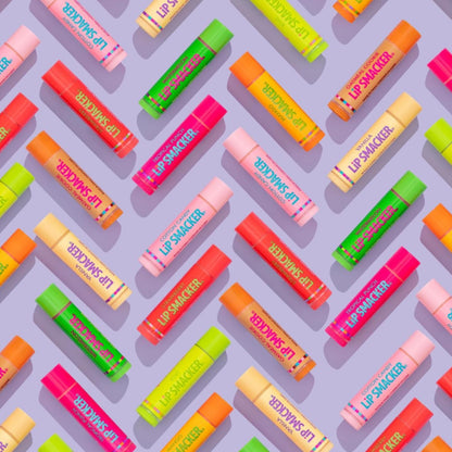 Lip Smacker Original & Best Holiday Flavored Lip Balm Party Pack, Oatmeal Cookie, Vanilla, Mango, Watermelon, Tropical Punch, Cotton Candy, Kiwi, Strawberry, Clear - Maple Wellness Supplements