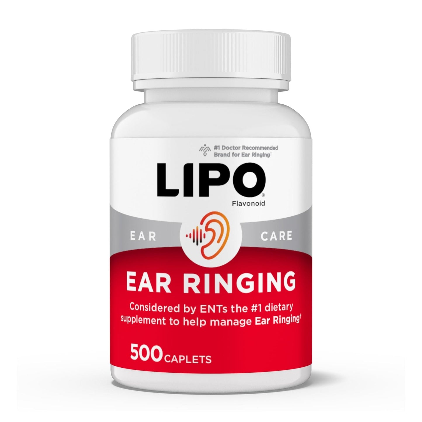 Lipo Flavonoid Ear Ringing - Doctor-Recommended for Ringing Ears – Clinically Proven Lemon Bioflavonoid Complex with Vitamins C, B1, B2, B6, B12, - Maple Wellness Supplements