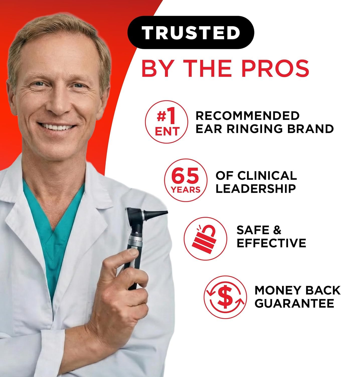 Lipo-Flavonoid Ear Ringing - Doctor-Recommended for Ringing Ears - Clinically Proven Lemon Bioflavonoid Complex with Vitamins C, B1, B2, B6, B12 - Maple Wellness Supplements