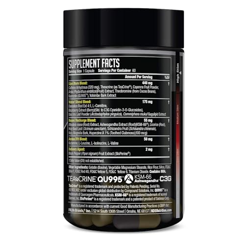 LIPORUSH NDS Nutrition XT - Super Concentrated Thermogenic with L-Carnitine & Teacrine - Maple Wellness Supplements