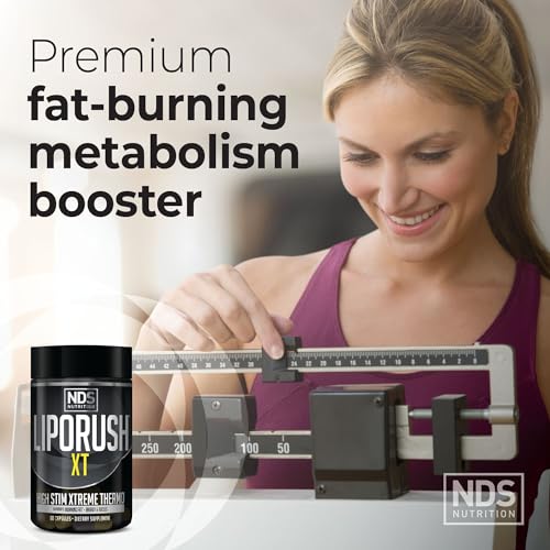 LIPORUSH NDS Nutrition XT - Super Concentrated Thermogenic with L-Carnitine & Teacrine - Maple Wellness Supplements