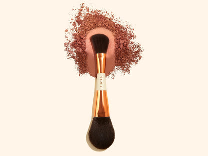 Live Tinted Huebeam Jumbo Gradient Blushing Bronzer - Lightweight, Highly-Pigmented, Buildable & Blendable - Sunkissed, Glowy, Even Toned Skin Face Blush and Bronzer - 15g / 0.5 oz - Maple Wellness Supplements