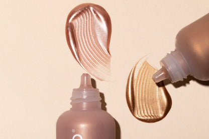 Live Tinted Hueglow Liquid Highlighter Drops - Lightweight Serum-Infused Highlighter, Non-Greasy Formula for Natural Radiance and Advanced Hydration, Dusk, 1.7fl oz / 50mL - Maple Wellness Supplements