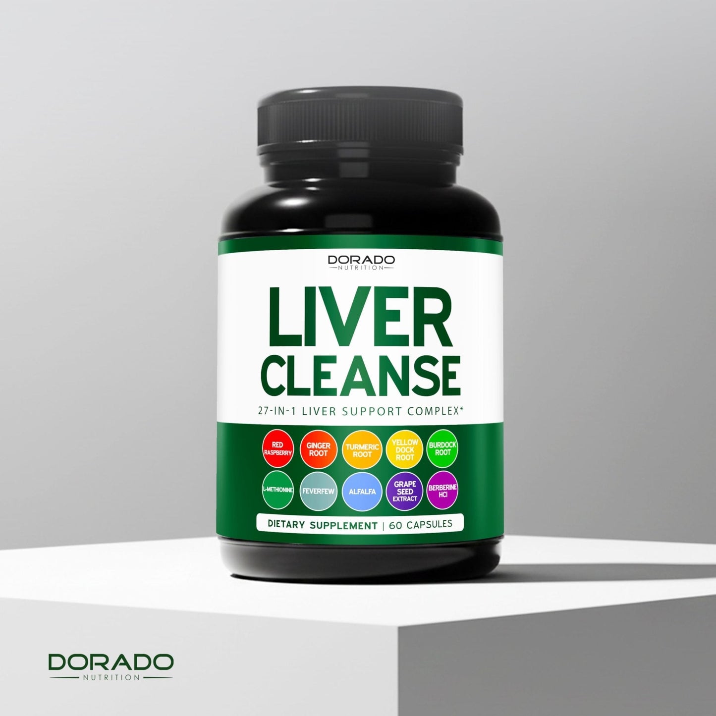 Liver Cleanse Detox & Repair (27 in 1 Formula - Milk Thistle, Dandelion Root, Turmeric, Artichoke Extract & More) - Detox Cleanse Supplement, - Maple Wellness Supplements