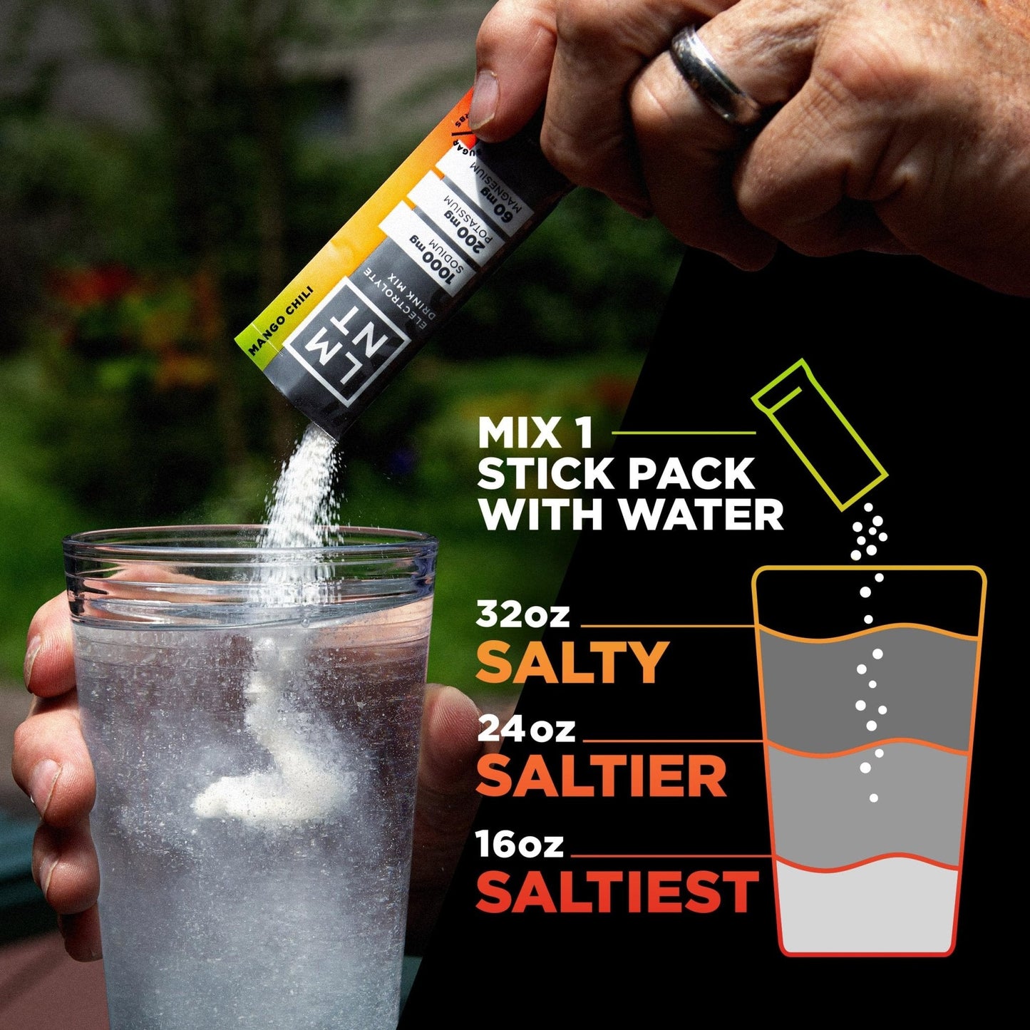 LMNT Zero Sugar Electrolytes - Mango Chili Salt | Drink Mix | 30 Count - Maple Wellness Supplements