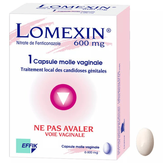 Lomexin 600mg x1 caps vaginal - Maple Wellness Supplements