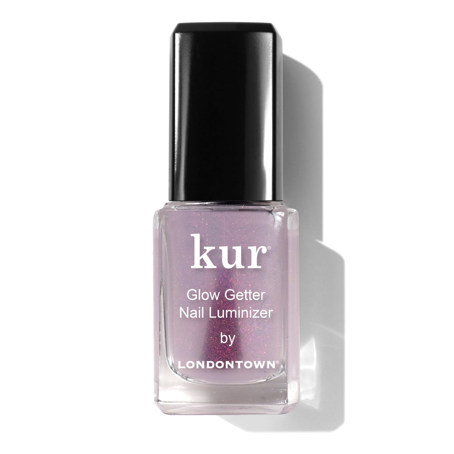 LONDONTOWN Glow Getter Nail Luminizer – One-Step Nail Treatment with Hexanal & Shimmer for Stronger, Healthier, Glossier Nails, No Base or Top Coat Needed, 0.4 Fl Oz - Maple Wellness Supplements