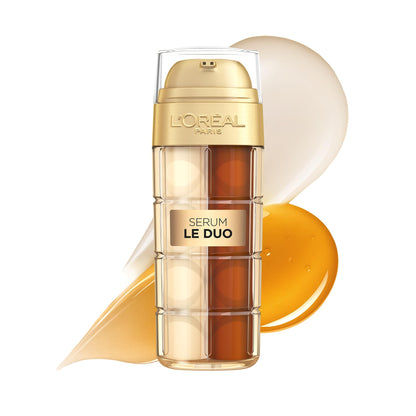 L'Oreal Paris Age Perfect Serum Le Duo, Brightening, Firming and Anti-Aging Serum for Face with Collagen Peptide - Maple Wellness Supplements