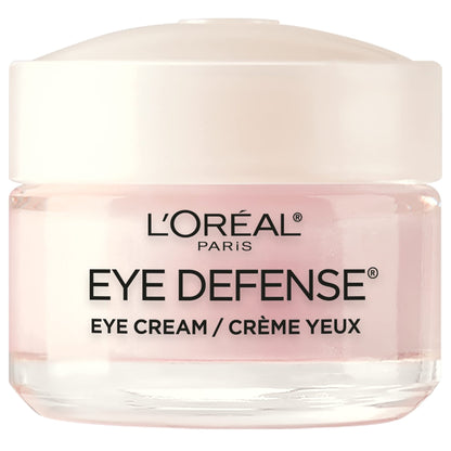 L'Oreal Paris Dermo-Expertise Eye Defense Eye Cream with Caffeine and Hyaluronic Acid 0.5 oz - Maple Wellness Supplements