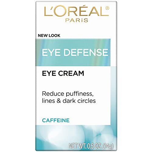 L'Oreal Paris Dermo-Expertise Eye Defense Eye Cream with Caffeine and Hyaluronic Acid 0.5 oz - Maple Wellness Supplements