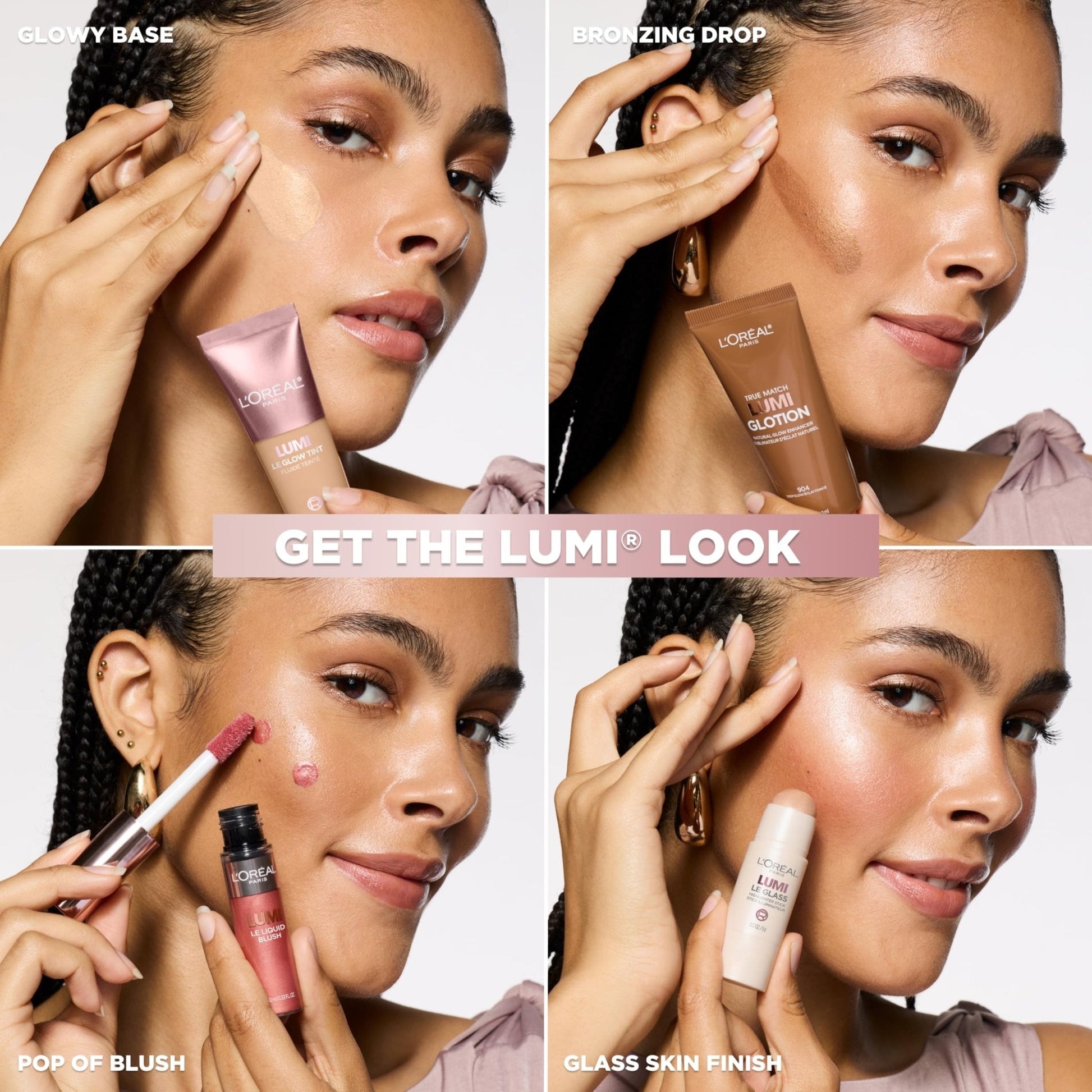 L'Oreal Paris Makeup True Match Lumi Glotion, Natural Glow Enhancer, Illuminator Highlighter, Bronzing Drops For a Sun-Kissed Glow, 903 Medium - Maple Wellness Supplements