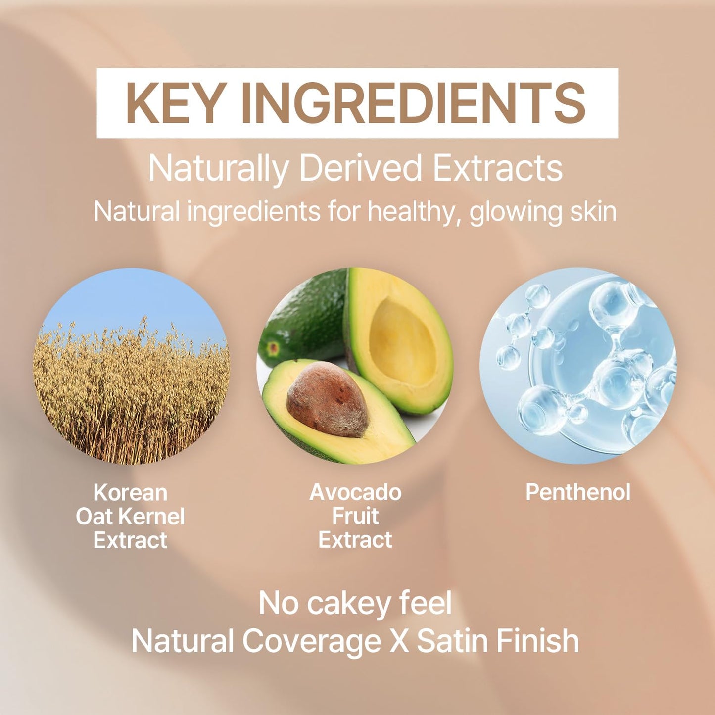 LOVB LOVB Natural Cover Glow Cushion Foundation | Satin Radiant Finish | Korean Foundation Makeup | Long-Lasting Natural Coverage | for All Skin Types 0.42 oz. (23N Natural Beige) - Maple Wellness Supplements