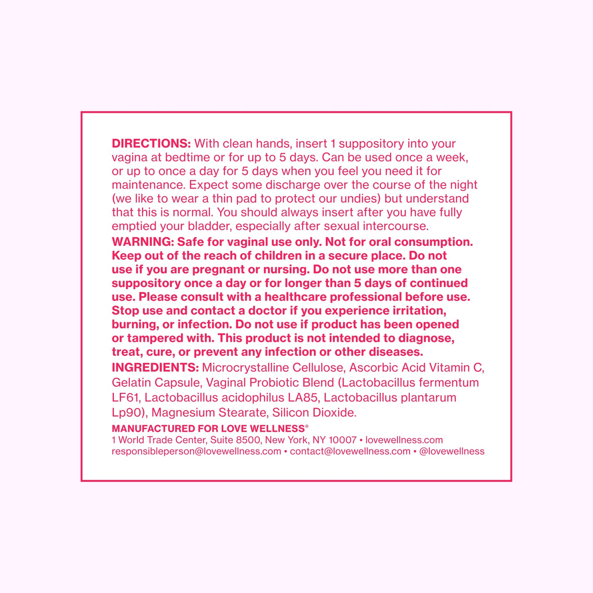 Love Wellness The Killer & Flora Power | Vaginal Suppository Duo with Boric Acid, Probiotics & Vitamin C | Supports pH Balance, Odor Control & Feminine Health | Fragrance-Free, Non-GMO & Paraben Free - Maple Wellness Supplements