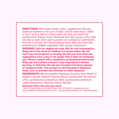 Love Wellness The Killer & Flora Power | Vaginal Suppository Duo with Boric Acid, Probiotics & Vitamin C | Supports pH Balance, Odor Control & Feminine Health | Fragrance-Free, Non-GMO & Paraben Free - Maple Wellness Supplements
