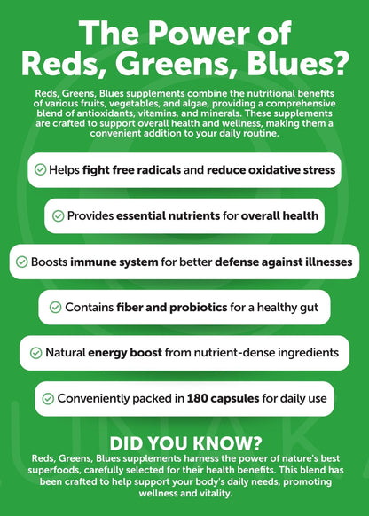 Lunakai USA Made Superfood Fruits & Veggies Supplement & Irish Sea Moss Bundle with 4 Blends, Black Seed Oil & Ashwagandha for Immune & Wellness Support - Maple Wellness Supplements