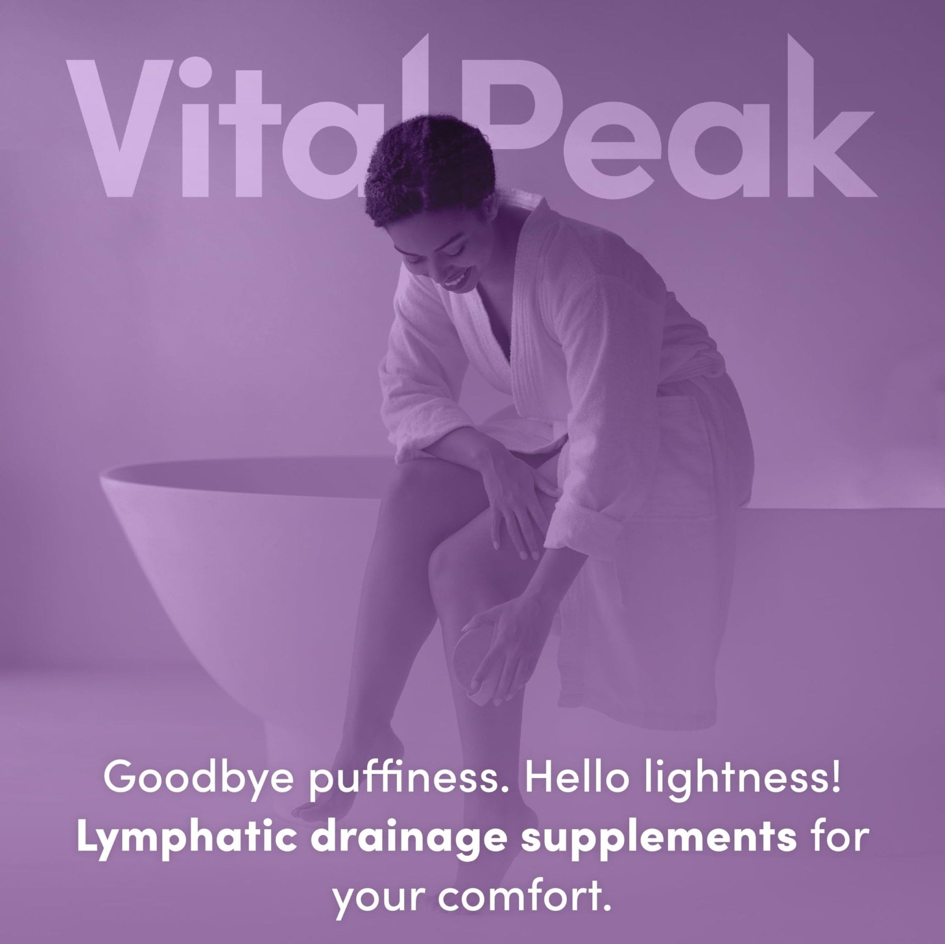 Lymph Peak - Lymphatic Drainage Supplements - Lymph System Support - with Burdock Root, Echinacea Extract, Bromelain, Dandelion Extract & More - Vegan, Non GMO, Gluten Free - 60 Capsules - Maple Wellness Supplements