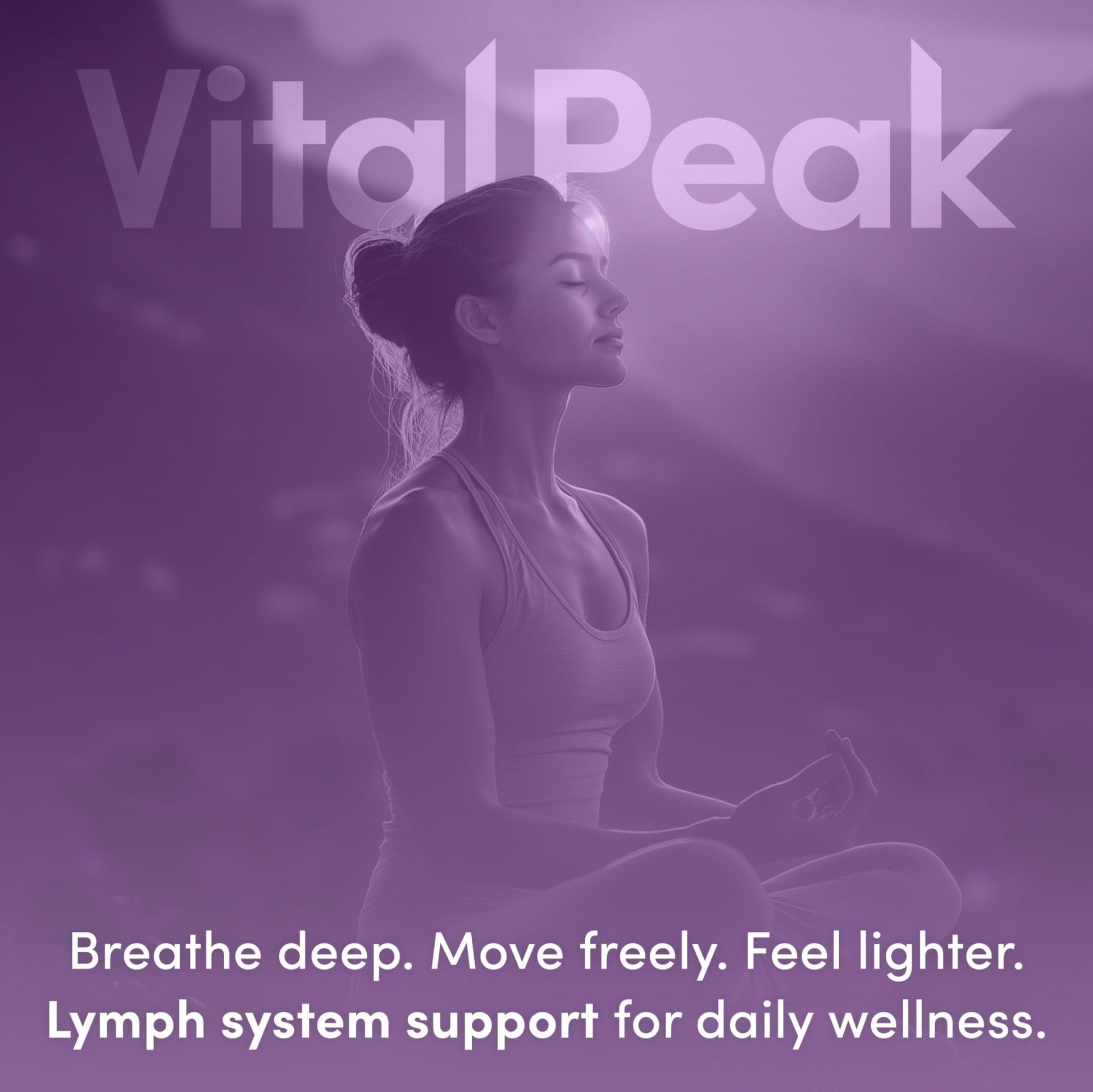 Lymph Peak - Lymphatic Drainage Supplements - Lymph System Support - with Burdock Root, Echinacea Extract, Bromelain, Dandelion Extract & More - Vegan, Non GMO, Gluten Free - 60 Capsules - Maple Wellness Supplements