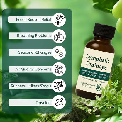 Lymphatic Drainage Drops 2 Fl Oz - Maple Wellness Supplements