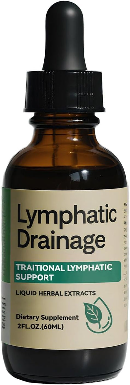 Lymphatic Drainage Drops, 2000mg Herbal Blend with Elderberry & Echinacea Dandelion，– Supports Lymphatic Drainage - Maple Wellness Supplements