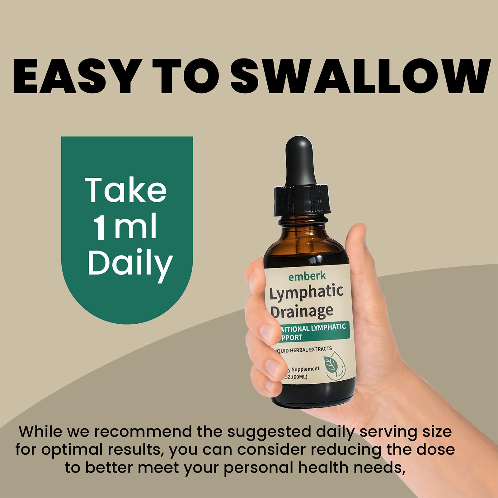 Lymphatic Drainage Drops, 2000mg Herbal Blend with Elderberry & Echinacea Dandelion，– Supports Lymphatic Drainage - Maple Wellness Supplements